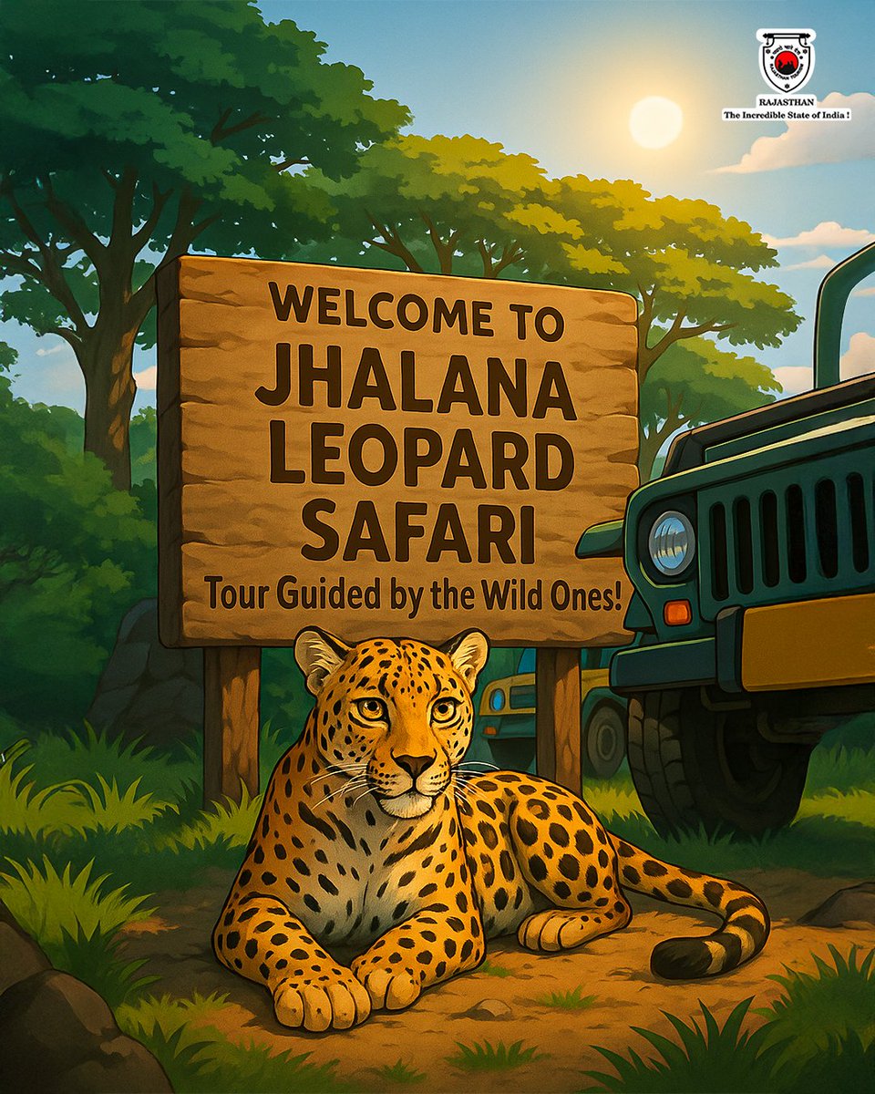 my_rajasthan's tweet image. Jhalana Leopard Safari offers a rare chance to spot over 40 leopards in their natural habitat, along with hyenas, desert foxes, and more than 100 species of birds.
@ForestRajasthan @incredibleindia @tourismgoi 
#JhalanaLeopardSafari #LeopardSafari  #RajasthanTourism
(1/3)