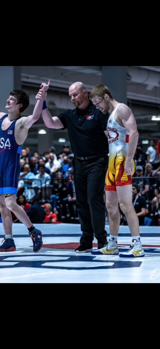 I’ve wrestled with Olympic champs, world champs, the best of the best.
But some of the toughest matches I’ve had? Have been against high schoolers.

Since hitting the senior level, I’ve taken losses to multiple wrestlers still in HS.
Carter Young back in 2021…
The next year, I