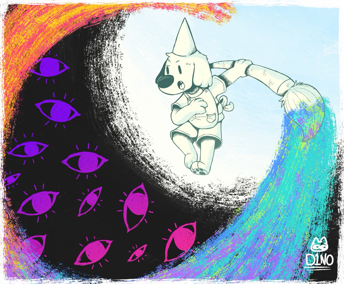 Fighting the Darkness
#chicoryacolorfultale #chicory