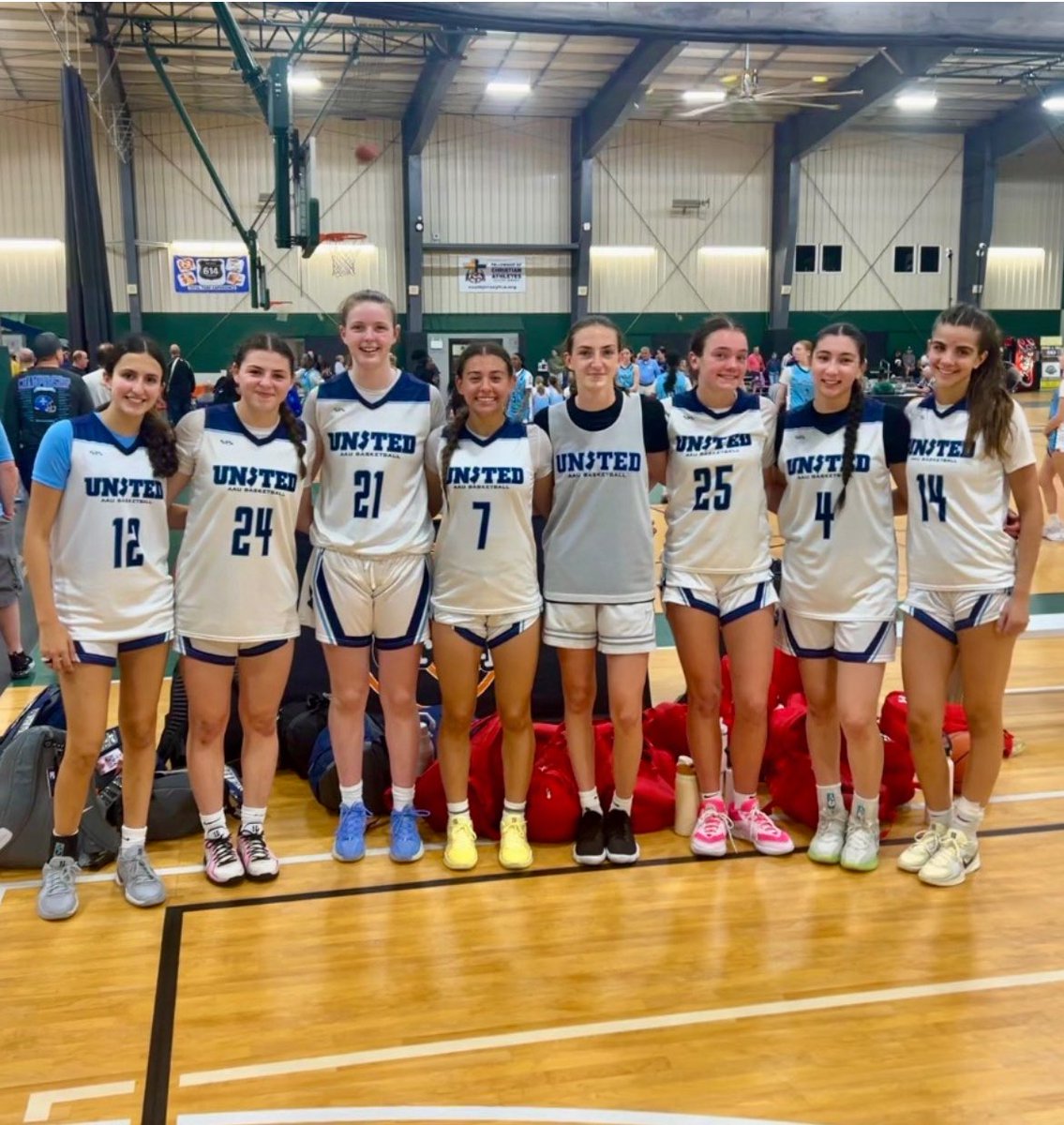 Jimmy Ostaszewski (@coachjimmy_o) on Twitter photo <a href="/unitedNJaau/">United NJ AAU</a> 16U P24goes 4-0 at <a href="/hgsl_girls/">Hoop Group Girls</a> Mid-Atlantic Showcase
Three 1 point victories , ended with a double digit win This group competes 2 the end. Getting ready 4 the next LIVE in AC <a href="/SelectEventsBB/">Select Events Basketball</a> <a href="/TinyGreenNBS/">Coach Tiny Green</a> <a href="/NNJGirlsHoops/">North Jersey Girls Hoops</a> <a href="/NJLadiesHoops/">NJ Ladies Hoops</a>
<a href="/sjvcoach/">Dawn Karpell</a> <a href="/JennyJurjevic/">Jenny Jurjevic</a> <a href="/unitedNJaau/">United NJ AAU</a> 16U P24goes 4-0 at <a href="/hgsl_girls/">Hoop Group Girls</a> Mid-Atlantic Showcase
Three 1 point victories , ended with a double digit win This group competes 2 the end. Getting ready 4 the next LIVE in AC <a href="/SelectEventsBB/">Select Events Basketball</a> <a href="/TinyGreenNBS/">Coach Tiny Green</a> <a href="/NNJGirlsHoops/">North Jersey Girls Hoops</a> <a href="/NJLadiesHoops/">NJ Ladies Hoops</a>
<a href="/sjvcoach/">Dawn Karpell</a> <a href="/JennyJurjevic/">Jenny Jurjevic</a>