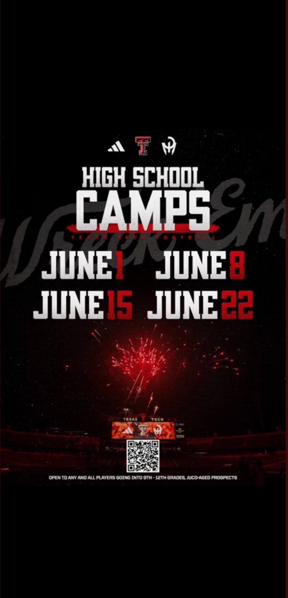d1_xav (@xavion552866) on Twitter photo Truly blessed to receive a camp Inv to Texas Tech can’t wait to showcase my talent <a href="/TexasTechFB/">Texas Tech Football</a> <a href="/CoachBarnes91/">Darnell Barnes M.Ed</a> <a href="/TRRoughRiderFB/">Roosevelt Rough Riders</a> Truly blessed to receive a camp Inv to Texas Tech can’t wait to showcase my talent <a href="/TexasTechFB/">Texas Tech Football</a> <a href="/CoachBarnes91/">Darnell Barnes M.Ed</a> <a href="/TRRoughRiderFB/">Roosevelt Rough Riders</a>