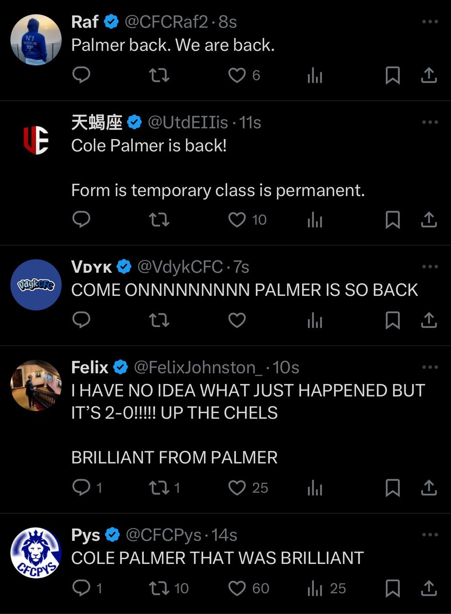 Palmer i’ve missed you