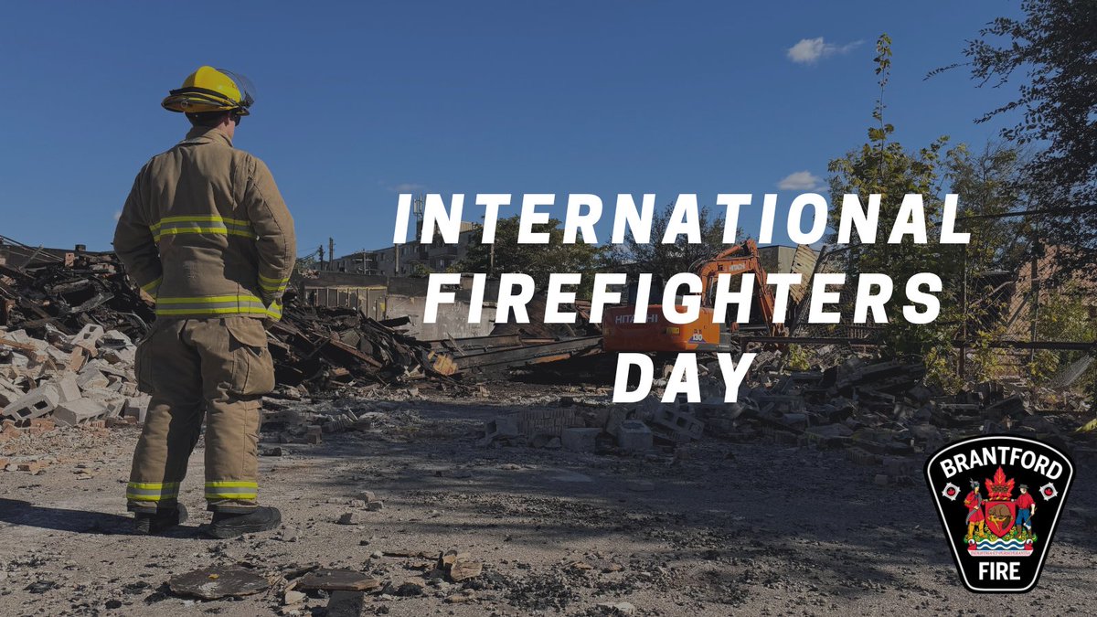 Today is International Firefighters Day 🚒🔥

It is an opportunity to honour the courage &amp; dedication of firefighters everywhere – whether that be current or retired, career or volunteer.

Whether it is battling a blaze, responding to other emergencies, or educating the community