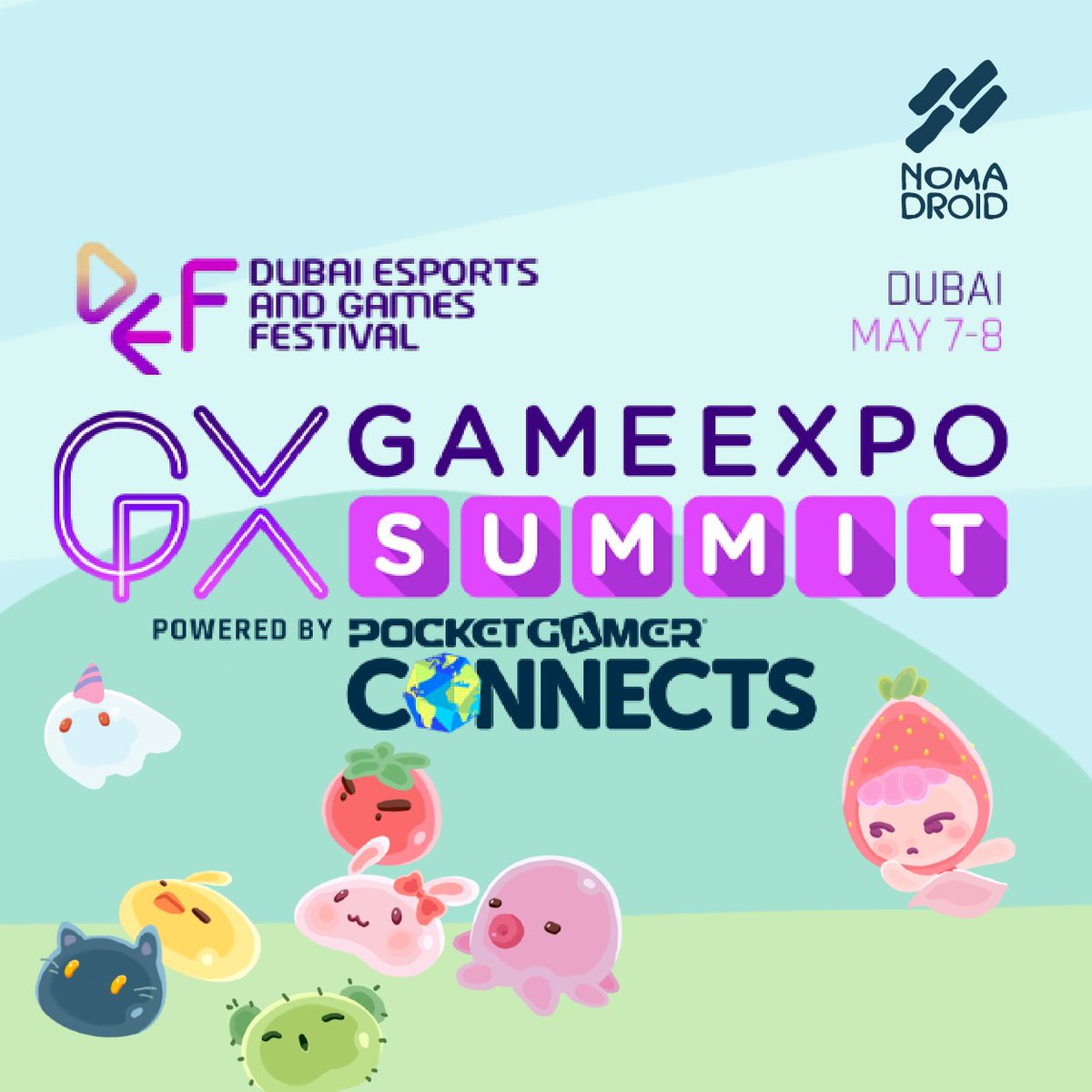 We are attending the Dubai Game Expo this May 🍓!
Come and say hi to Koro and the rest!
