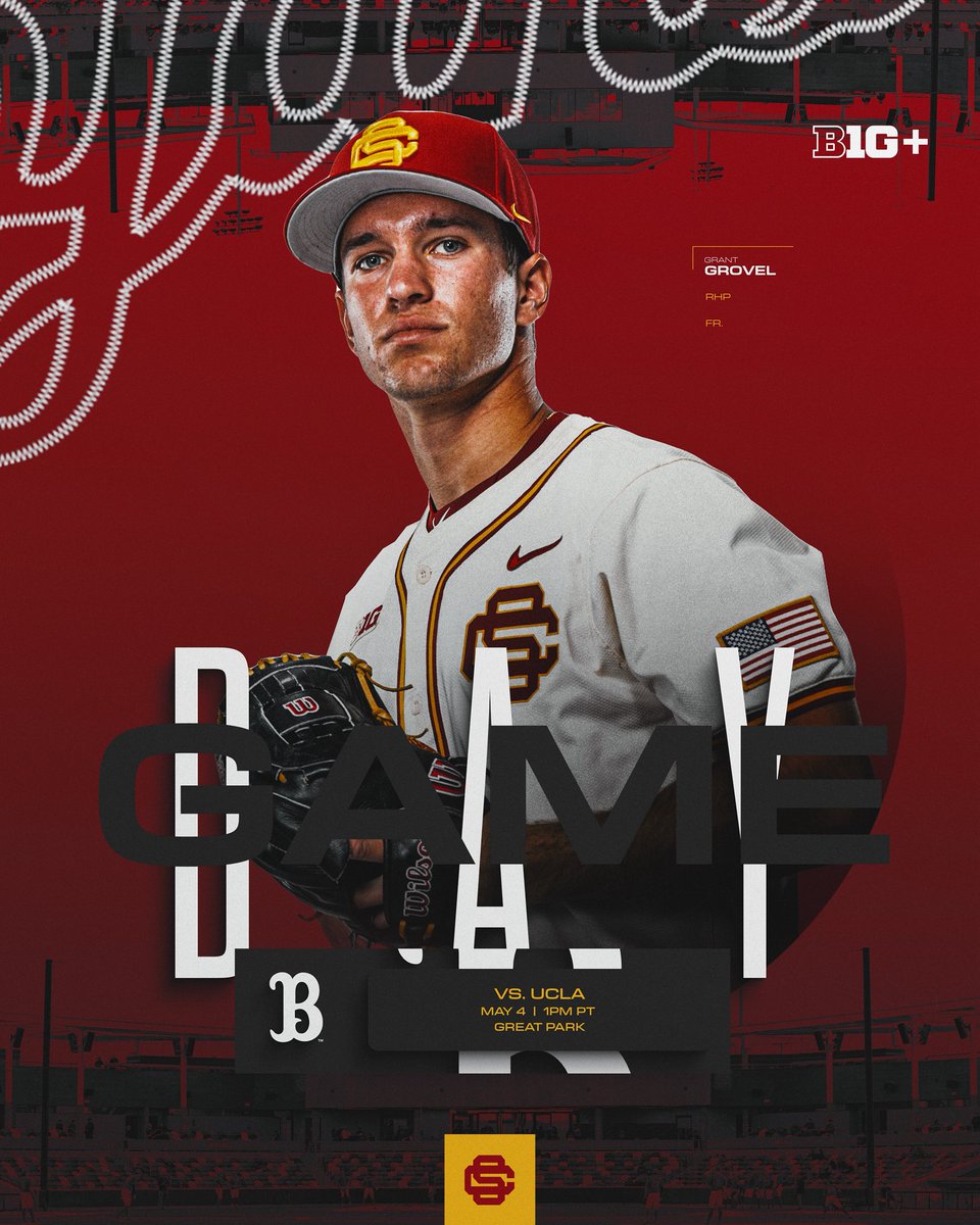 USC_Baseball's tweet photo. Series comes down to this one 😤✌️⚔️

#FightOn x #BeatTheBruins https://t.co/H2ihitRyx9