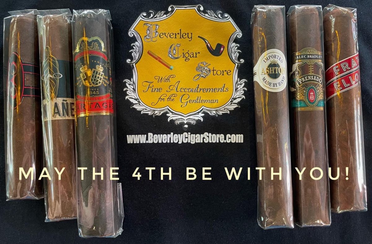 Come to the dark side, cigars that is. We have something that you’ll enjoy.
Open until 7pm tonight!

#beverleycigarstore #maythe4th #cigars #stauntonva #sddadowntown