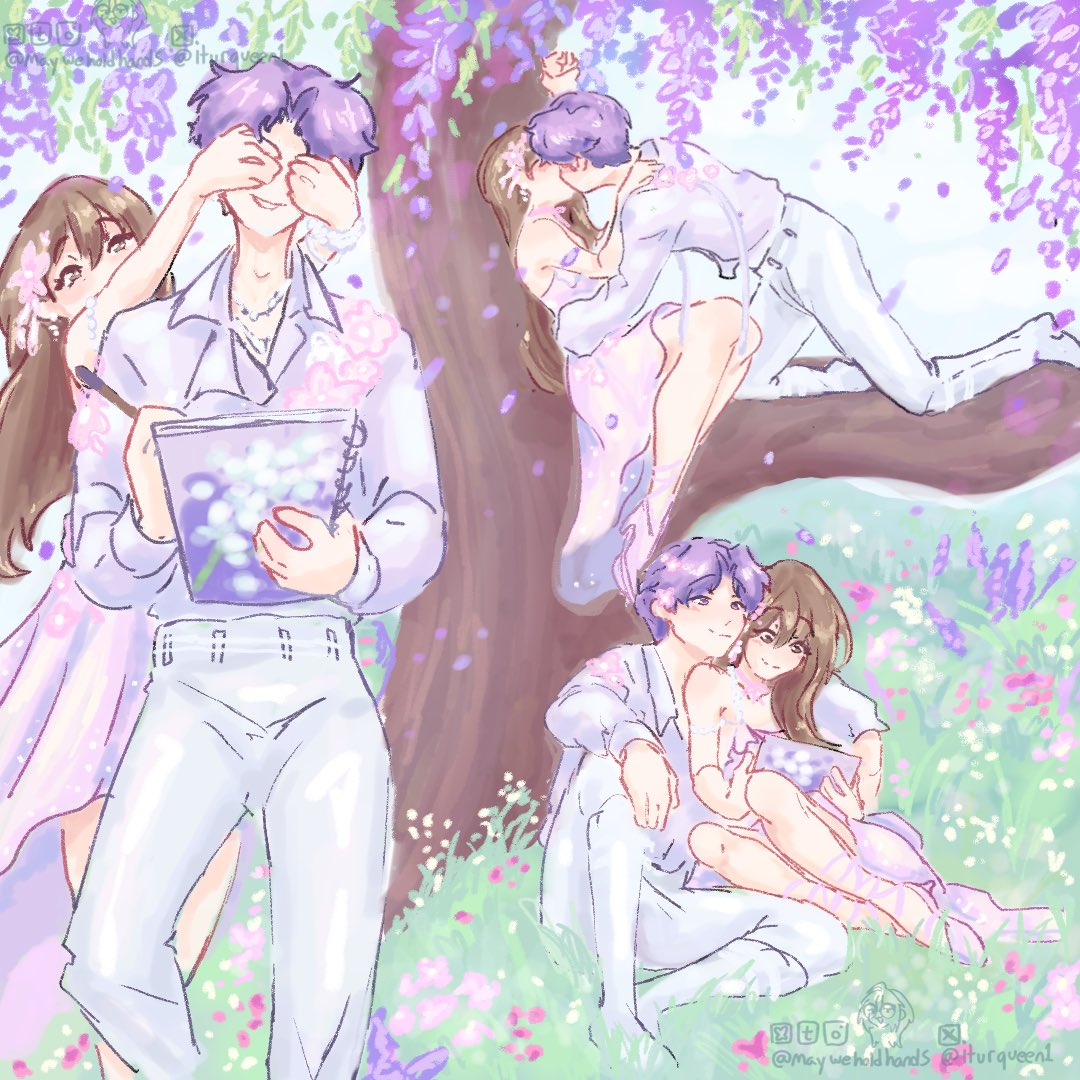 Love them sm 😭 
#LoveandDeepspace #PromiseOfFlowers #loveanddeepspacefanart #rafayel