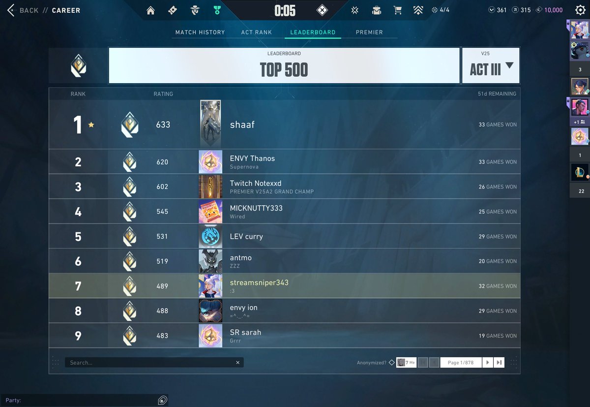streamsniper343 hits fraudulent front page!!

#VALORANT