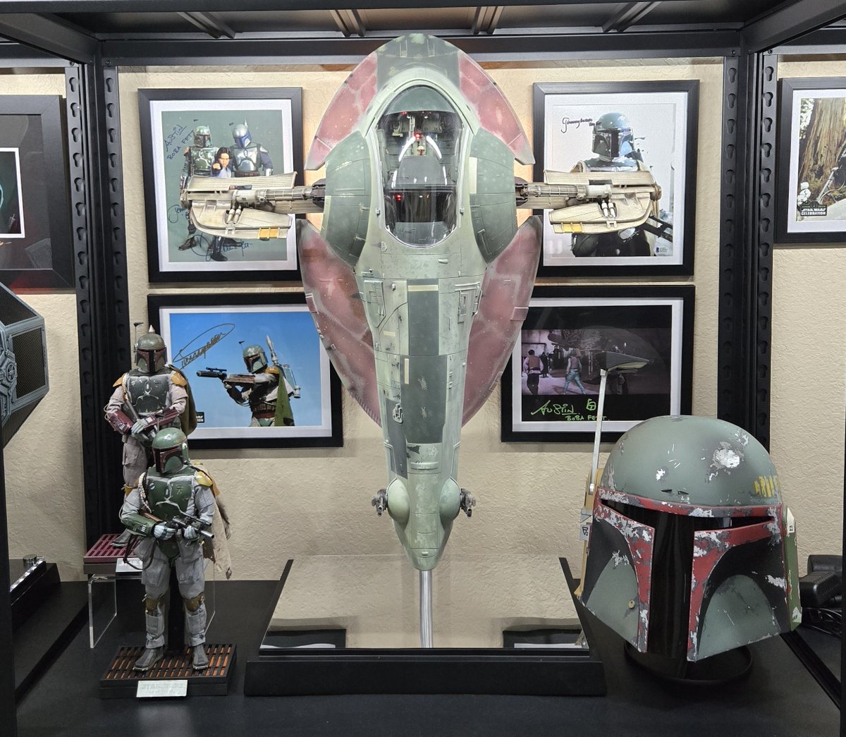 Shark_Forge's tweet photo. For more Star Wars day fun, here is my Slave 1 studio scale model! May the fourth be with you! Happy Star Wars day!
#StarWars #MayThe4th #bobafett #slave1 #MayThe4thwithYou #StarWarsDay #firespray #model #studioscale #starship https://t.co/q10lQteHCS