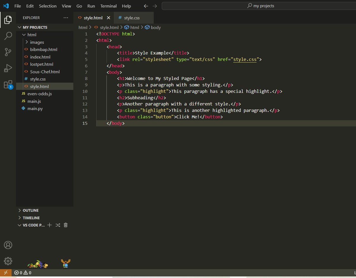 codewithafroj's tweet image. #30NitesOfCode Day 18:
Today , I learned about CSS language and applied it in my html code . Soon I would do something better..🍘🍙