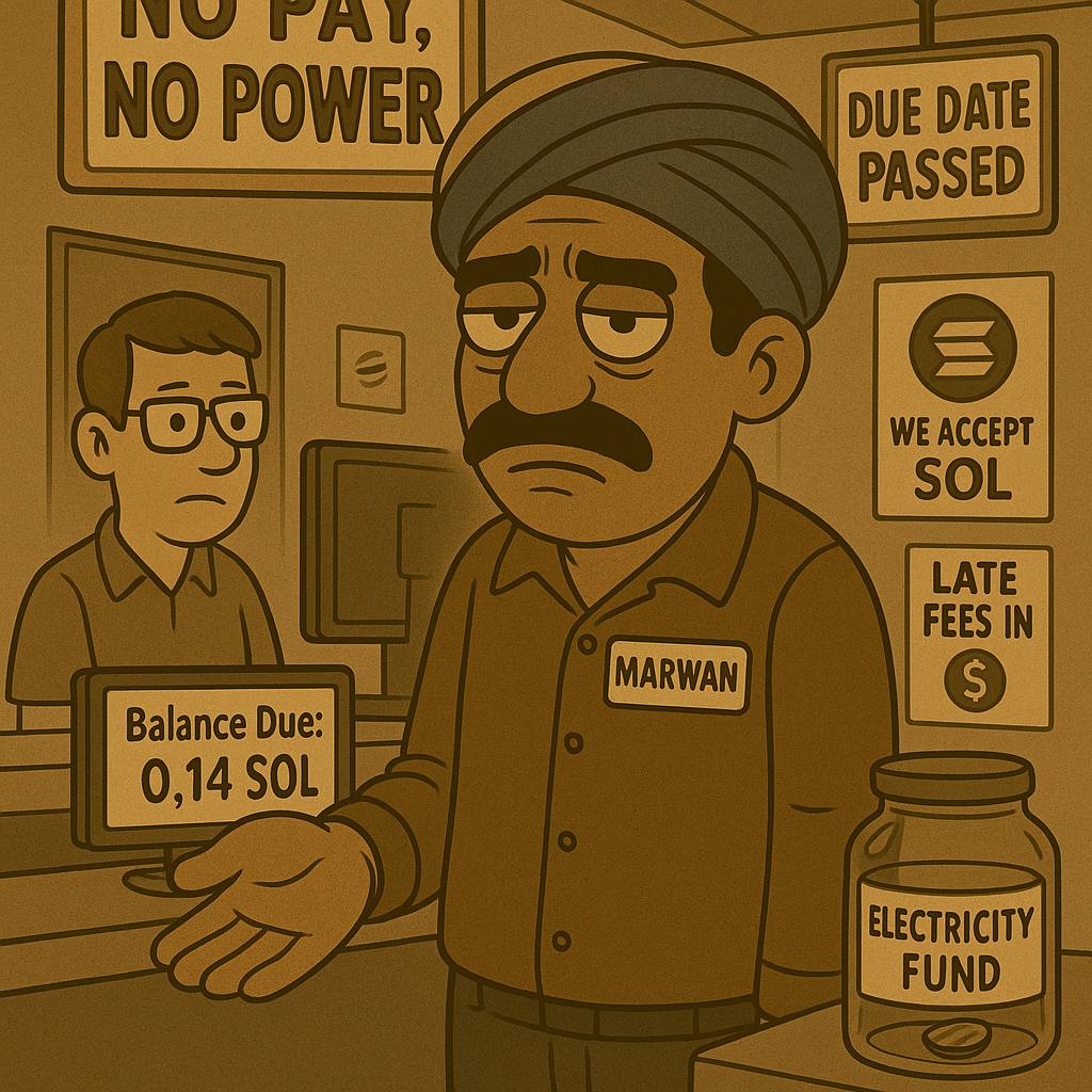 We are all a little $homeless sometimes

CA: dede8BTKmY6da4kegFKzVqfStw2NZsSLbJttj7Fpump