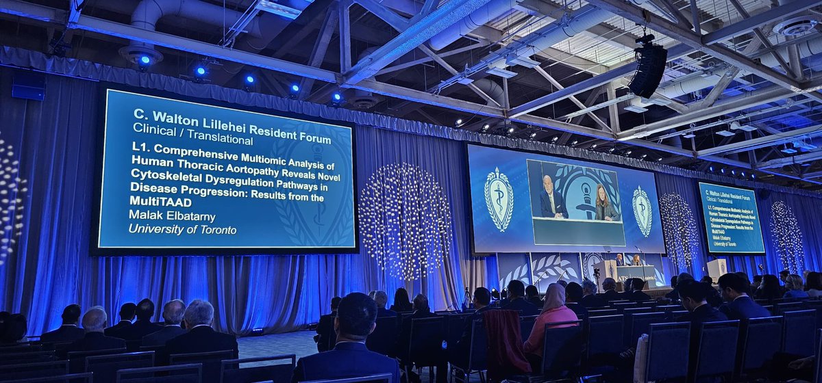 Maral Ouzounian (@ouzounianmd) on Twitter photo Extremely proud of superstar UofT cardiac surgery resident Dr. Malak Elbatarny for winning the AATS Lillehei Award for clinical/translational work.
Huge congratulations to this superstar!! <a href="/AATSHQ/">AATS</a> <a href="/PMunkCardiacCtr/">Peter Munk Cardiac Centre</a> <a href="/UofTSurgery/">U of T Department of Surgery</a> <a href="/MElbatarny/">Malak Elbatarny</a> #AATS2025 Extremely proud of superstar UofT cardiac surgery resident Dr. Malak Elbatarny for winning the AATS Lillehei Award for clinical/translational work.
Huge congratulations to this superstar!! <a href="/AATSHQ/">AATS</a> <a href="/PMunkCardiacCtr/">Peter Munk Cardiac Centre</a> <a href="/UofTSurgery/">U of T Department of Surgery</a> <a href="/MElbatarny/">Malak Elbatarny</a> #AATS2025