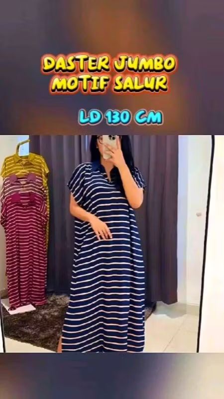 morin938's tweet image. Ayo, lihat videoku di Shopee Video!  id.shp.ee/zffzukx?smtt=0…
Cek DASTER LADY MOTIF SALUR VIRAL TERKINI LD 130 BAHAN RAYON PREMIUM BUSUI RESLETING dengan harga Rp41.998. #dasterjumbo #dastersalur #shopeevideo