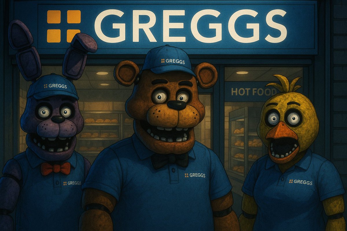 💡FREE Game Dev Idea💡 

Five Night at Gregg? The horror? Serving steak beak to British clientele?
