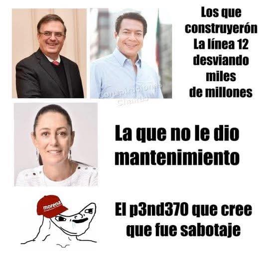 rthur013's tweet image. Se Cumplieron 4 años de la caída de la línea 12 del Metro 
¿Y adivinen qué?
Nadie, absolutamente NADIE está en la cárcel por esta tragedia