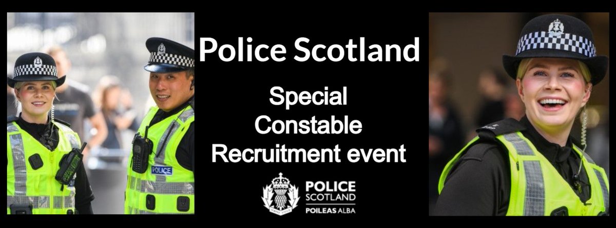 Are you interested in becoming a volunteer with Police Scotland?

We're hosting a recruitment event at Police Scotland Headquarters, Tulliallan. 

📍 Saturday 10th May 2025 

Sign up here ➡️ orlo.uk/Volunteer_Recr…
