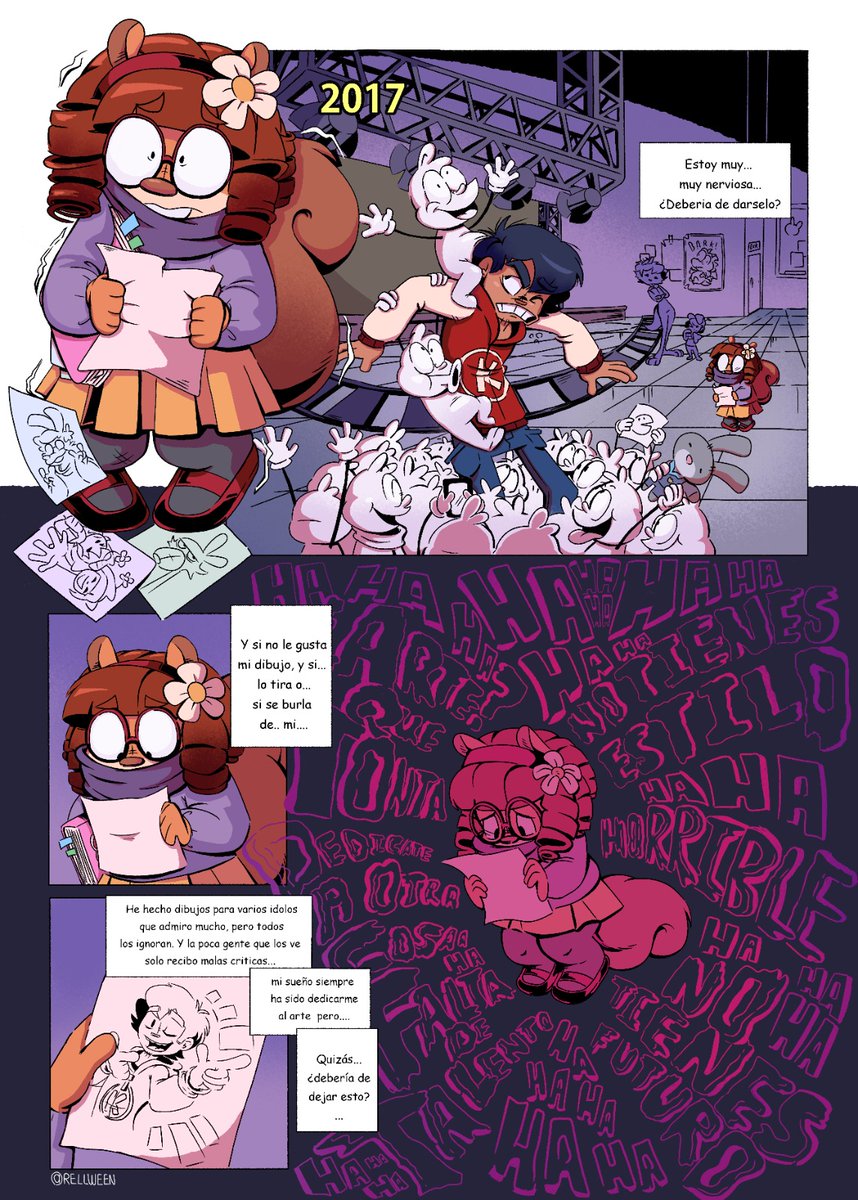 rellween's tweet image. 2017 pt. 1  //Comic de khazoo// @Khazoo_R 
Al fin lo termine  esta inspirado como una carta de  cariño por parte de una fan cuando tenia 12 añitos (Yo), muchas gracias @Ibrah_corona por inspirarme por hacer hacer trabajos y proyectos increibles 🏵️🏵️✨✨ #Khazoo #Fanartinthemoon