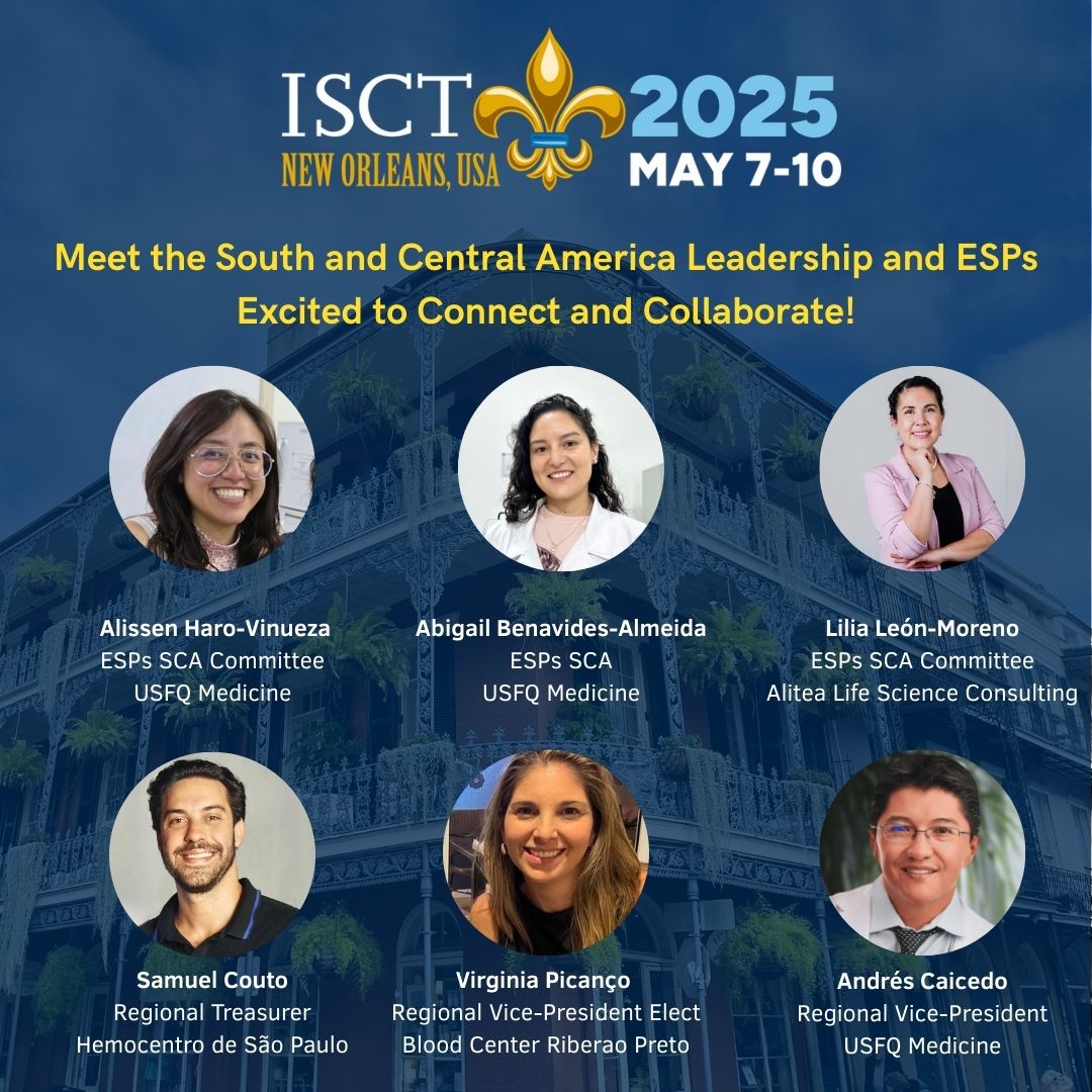 🌎 South &amp; Central America at <a href="/ISCTglobal/">ISCT</a> 2025 – New Orleans 

🧬Our Early‑Stage Professionals and regional leadership team are heading to the #ISCT annual meeting, eager to contribute to rigorous, evidence‑based cell and gene therapies that reach patients!!

 🌎From #CARTs