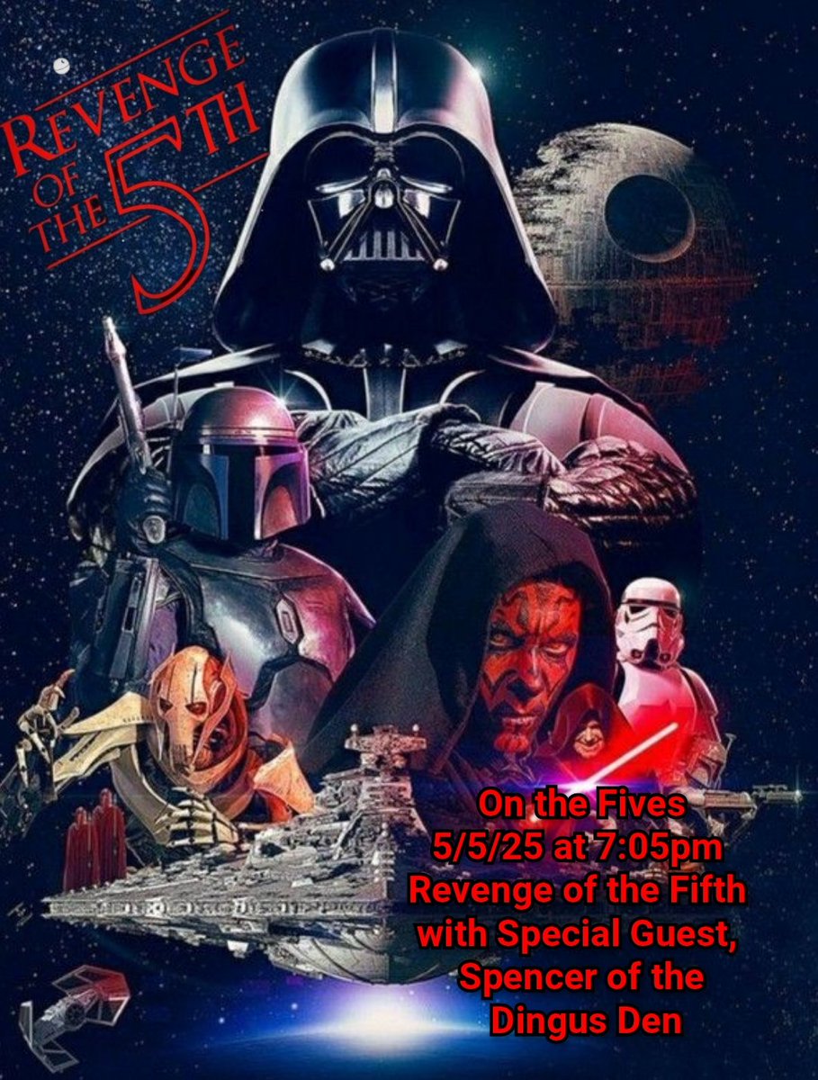 Red5Reading ✨ Brothers by Alex Van (@red5reading) on Twitter photo As we celebrate #MayThe4th , I'm already thinking of tomorrow's #MayThe5th. On the Fives returns tomorrow with a special guest, Spencer of <a href="/DingusDen/">The Dingus Den</a> . We'll be chatting about #freecomicbookday2025 & #StarWars #Sith. See you, #OnTheFives ❤️🖤 As we celebrate #MayThe4th , I'm already thinking of tomorrow's #MayThe5th. On the Fives returns tomorrow with a special guest, Spencer of <a href="/DingusDen/">The Dingus Den</a> . We'll be chatting about #freecomicbookday2025 & #StarWars #Sith. See you, #OnTheFives ❤️🖤