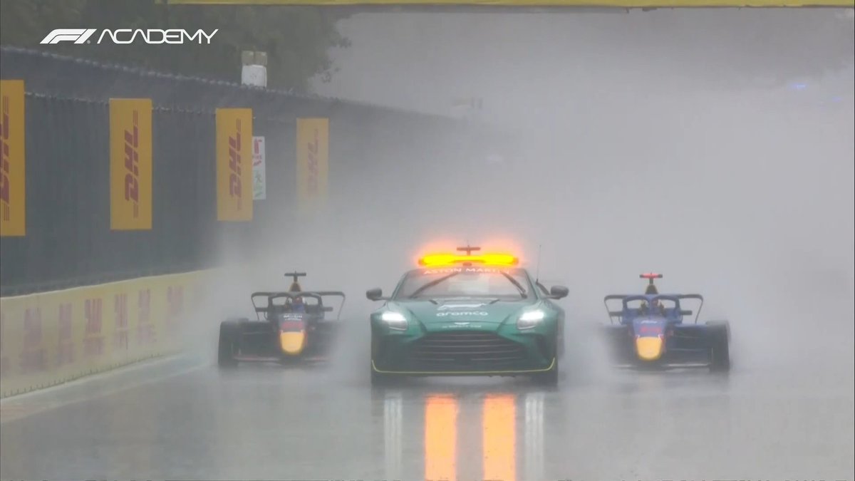 PapoNoPaddock's tweet image. Visibilidade extremamente prejudicada em Miami. #MiamiGP #F1A #FiAcademy