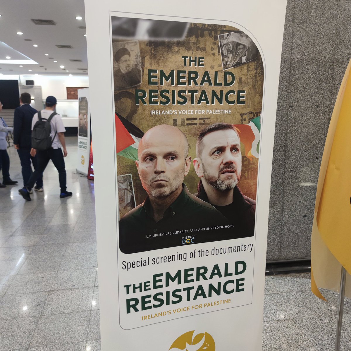 Clare Daly (@claredalyirl) on Twitter photo Just attended the Premier of 'The Emerald Resistance -Ireland's Voice for Palestine' in Tehran <a href="/sobhfestival/">sobhfestival</a> Well done <a href="/TadhgHickey/">Tadhg</a> <a href="/sean_murray1/">Seán Murray</a> <a href="/PressTV/">Press TV 🔻</a> Powerful Work! A must see for anti-imperialist activists everywhere. Shared Oppression, shared struggle! Just attended the Premier of 'The Emerald Resistance -Ireland's Voice for Palestine' in Tehran <a href="/sobhfestival/">sobhfestival</a> Well done <a href="/TadhgHickey/">Tadhg</a> <a href="/sean_murray1/">Seán Murray</a> <a href="/PressTV/">Press TV 🔻</a> Powerful Work! A must see for anti-imperialist activists everywhere. Shared Oppression, shared struggle!