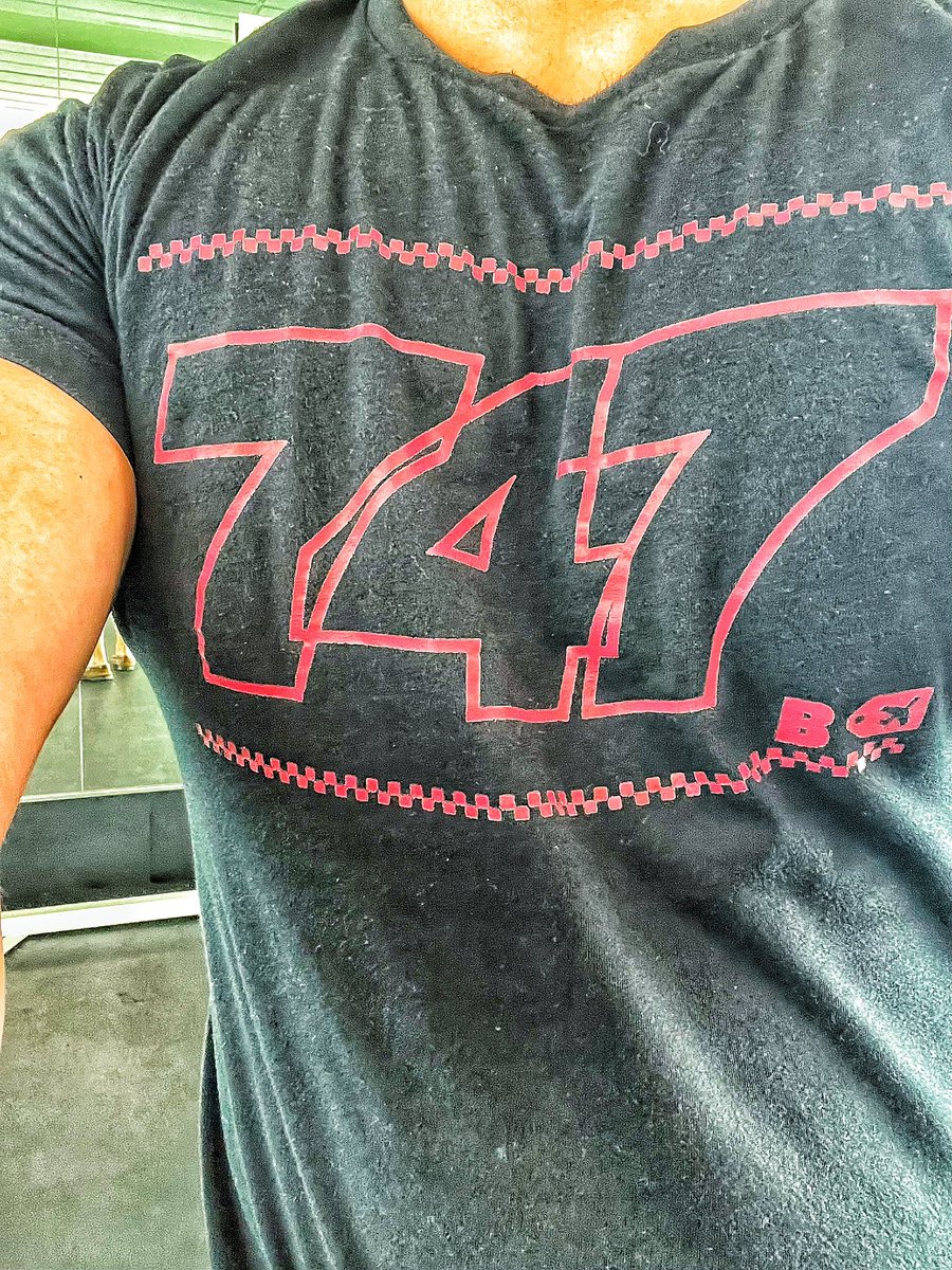 You can take me out of the 747 for a few days but you can’t take the 747 out of me, not even while at the gym…