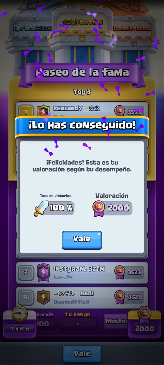 100% DE WINRATE EN CAMPEONES DEFINITIVOS 🤩

Un par de años tarde solamente 🥹😅