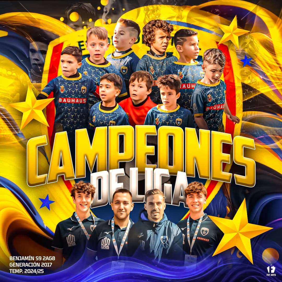 EFGava's tweet photo. 🔵🔵CLUB @EFGava
💙💚BENJAMÍ E S9
Ahir va ser el Prebenjamí B S7, avui el Benjamí E S9.
🏆🏆🏆CAMPIONS🏆🏆🏆
Moltes felicitats nois, quina gran temporada heu fet. A seguir gaudint.
💙💚⚽️
#EFGavà #SomEFG https://t.co/CUp96QvnS3
