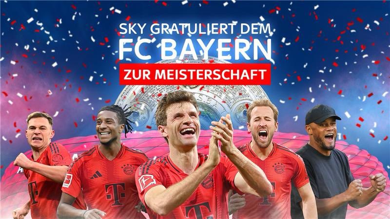 Florian Plettenberg (@plettigoal) on Twitter photo 🚨🏆 FC Bayern win their 34th Bundesliga title!
After Leverkusen’s draw at Freiburg, Bayern secure the German championship early.
Thomas #Müller extends his record, now with 13 Bundesliga titles!
Special congratulations to <a href="/HKane/">Harry Kane</a> on winning his first league title. Thoroughly 🚨🏆 FC Bayern win their 34th Bundesliga title!
After Leverkusen’s draw at Freiburg, Bayern secure the German championship early.
Thomas #Müller extends his record, now with 13 Bundesliga titles!
Special congratulations to <a href="/HKane/">Harry Kane</a> on winning his first league title. Thoroughly