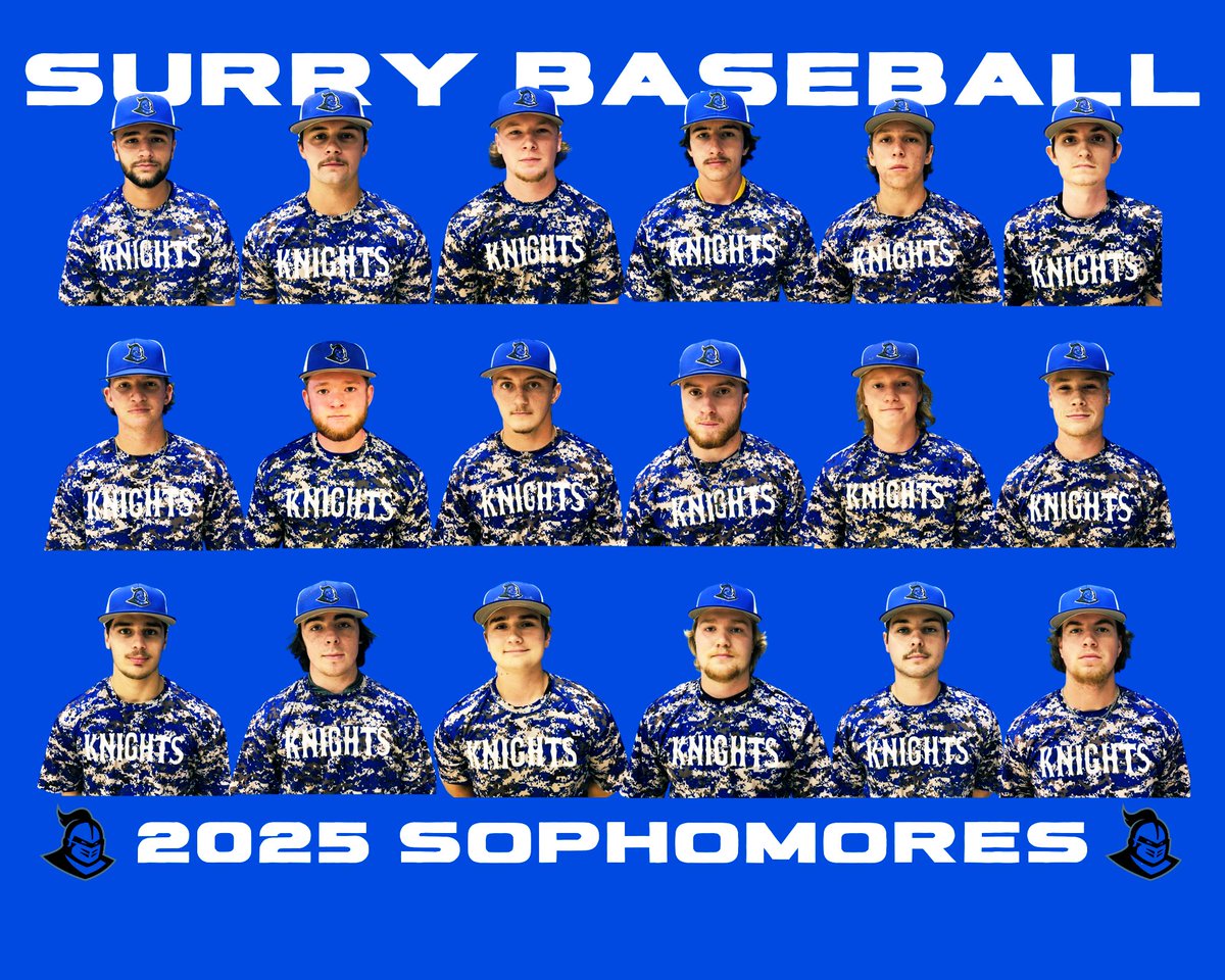 Surry baseball honored the 2025 Sophomore class this weekend.  Thank you to all of our sophomores for their hard work and dedication both on and off the field. #SophomoreDay