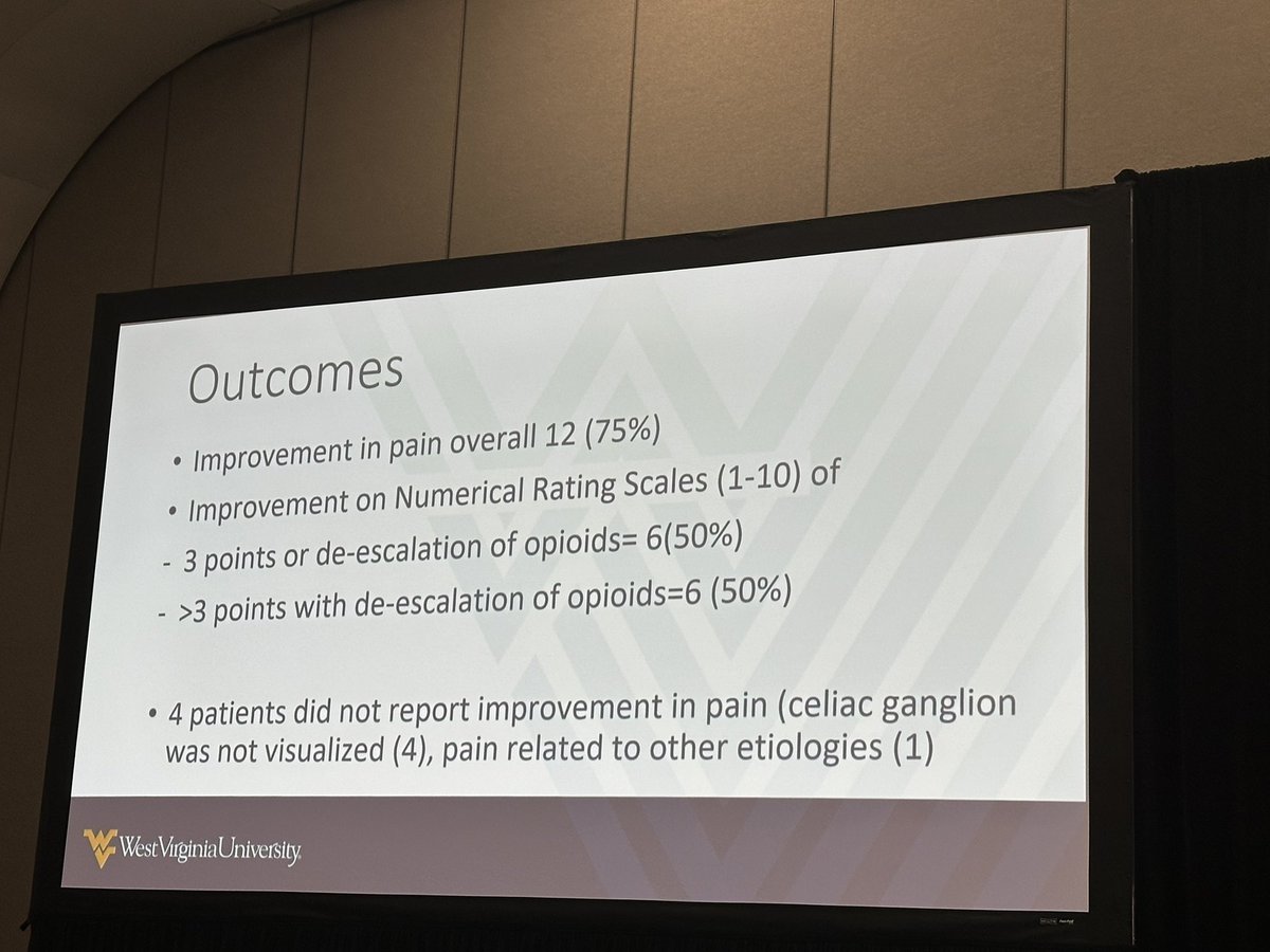 Vibhu Chittajallu, MD, ABOM-D (@vibhuc_md) on Twitter photo Continued innovation <a href="/WVU_GI/">WVU GI Fellowship</a> thanks to the strong work of <a href="/shailsingh/">Shailendra Singh</a> for spearheading an alternative non-opioid pain 💊 mgmt option for pancreatic cancer with EUS-guided RFA ⚡️celiac plexus neurolysis with promising efficacy and safety profile. <a href="/ShyamTMD/">Shyam Thakkar, MD</a> <a href="/SkipKrafftMD/">Skip Krafft, MD</a> #DDW2025 Continued innovation <a href="/WVU_GI/">WVU GI Fellowship</a> thanks to the strong work of <a href="/shailsingh/">Shailendra Singh</a> for spearheading an alternative non-opioid pain 💊 mgmt option for pancreatic cancer with EUS-guided RFA ⚡️celiac plexus neurolysis with promising efficacy and safety profile. <a href="/ShyamTMD/">Shyam Thakkar, MD</a> <a href="/SkipKrafftMD/">Skip Krafft, MD</a> #DDW2025
