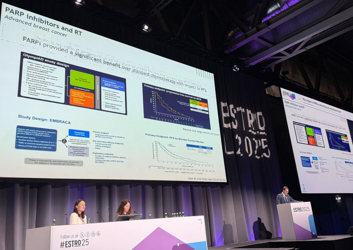 IR (@itrisabel) on Twitter photo <a href="/Icro_Meattini/">Icro Meattini</a> #ESTRO25 superb lecture on RDT in young #breastcancerpatients with BRCA mutation, more data is needed on Parp inhibitors concomitant with RDT.. <a href="/OncoAlert/">OncoAlert</a> <a href="/TanjaSpanic/">Tanja Spanic</a> <a href="/AnnaKirby17/">Anna Kirby</a> <a href="/Icro_Meattini/">Icro Meattini</a> #ESTRO25 superb lecture on RDT in young #breastcancerpatients with BRCA mutation, more data is needed on Parp inhibitors concomitant with RDT.. <a href="/OncoAlert/">OncoAlert</a> <a href="/TanjaSpanic/">Tanja Spanic</a> <a href="/AnnaKirby17/">Anna Kirby</a>