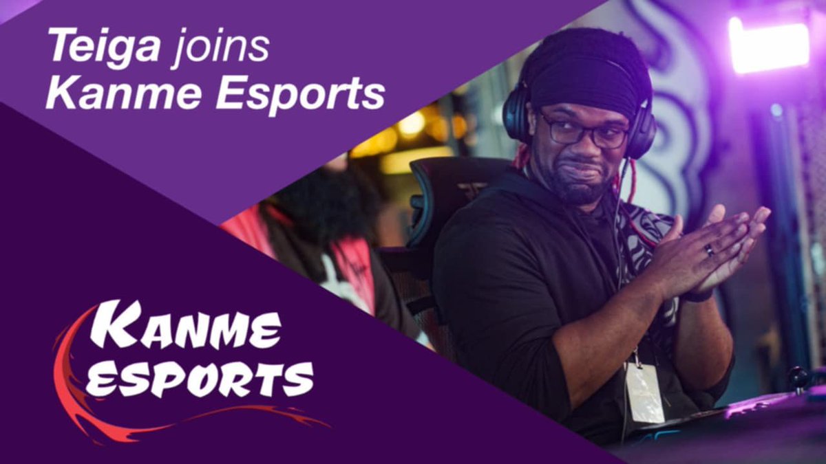 Kanme Esports & Studios ✈Max Mode✈Fight Kingdom (@kanme_studios) on Twitter photo We would like to officially announce that NYC's own <a href="/NY_Teiga/">KANME | Teiga 🇹🇹 @ Gym</a> will be joining Kanme Esports as a competitor for the upcoming tour season! We are excited to have him on the team as they are highly competitive in a multitude of games! You'll likely be seeing them at future events! We would like to officially announce that NYC's own <a href="/NY_Teiga/">KANME | Teiga 🇹🇹 @ Gym</a> will be joining Kanme Esports as a competitor for the upcoming tour season! We are excited to have him on the team as they are highly competitive in a multitude of games! You'll likely be seeing them at future events!