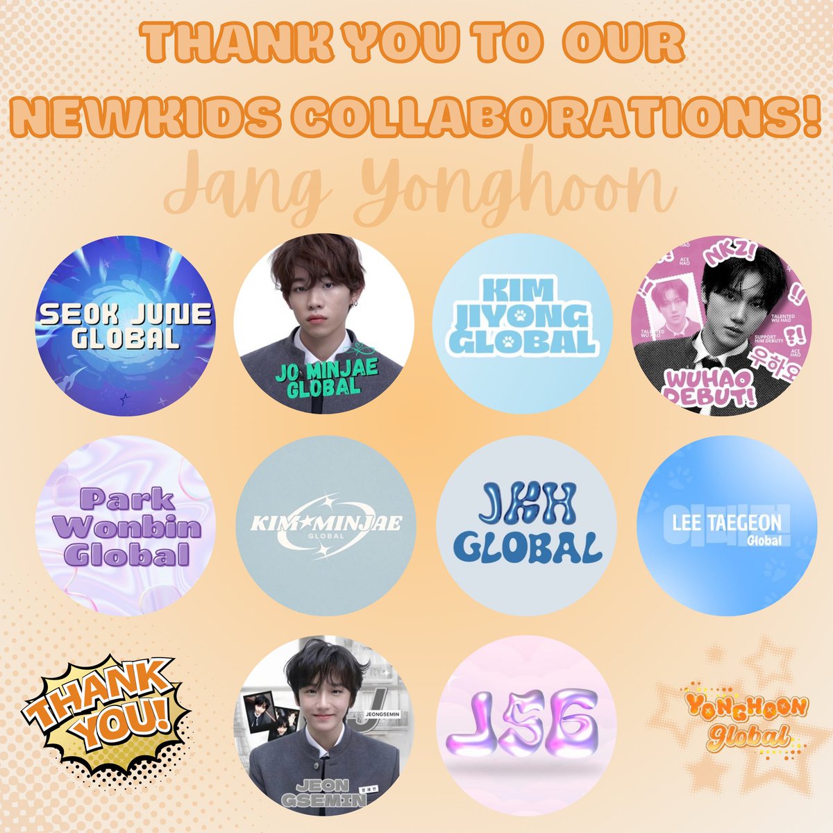 [🤍] THANK YOU ANNOUNCEMENT

We would like to acknowledge all of our voting collaborations &amp; express our sincere gratitude to all of you! We truly appreciate all the support you have given to help Yonghoon’s debut.

PPOYONGDANS, you all did well &amp; thank you for your dedication!