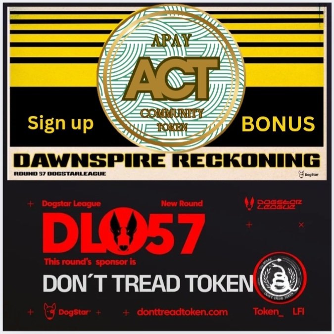 For those joining Dogstar League Round 57 (LFI):

Post a screenshot of your round join screen at t.me/EarnACT/8 (ACT HUB Dogstar Channel) and earn a quick 10 ACT just for joining the round! 🥳

<a href="/OfficialACTHub/">ACT-HUB</a> <a href="/dogstarcoin/">Dogstar $XTAR</a>