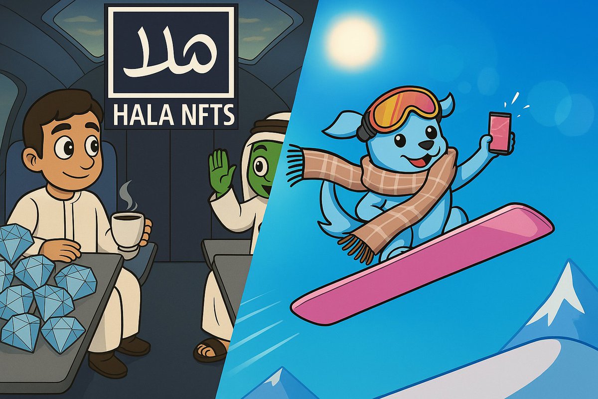 We are excited to announce our partnership with
@PupAndTonic 
Head to <a href="/HalaNFTs/">Hala NFTs</a> discord to enter the raffle for their guaranteed WL spots!
