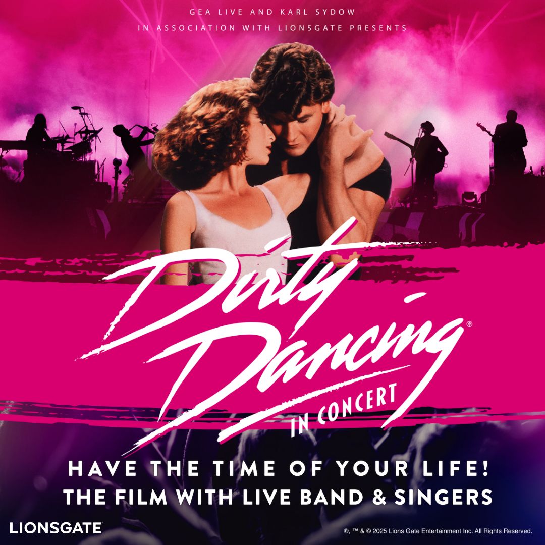 Dirty Dancing in Concert – the classic film’s film-to-concert experience – is coming to Darling Harbour Theatre, ICC Sydney this September!

📩 Subscribe to the ICC Sydney newsletter to get pre-sale ticket access on Wed 7 May at 1pm
🎟️ General tickets on sale Fri 9 May at 2pm