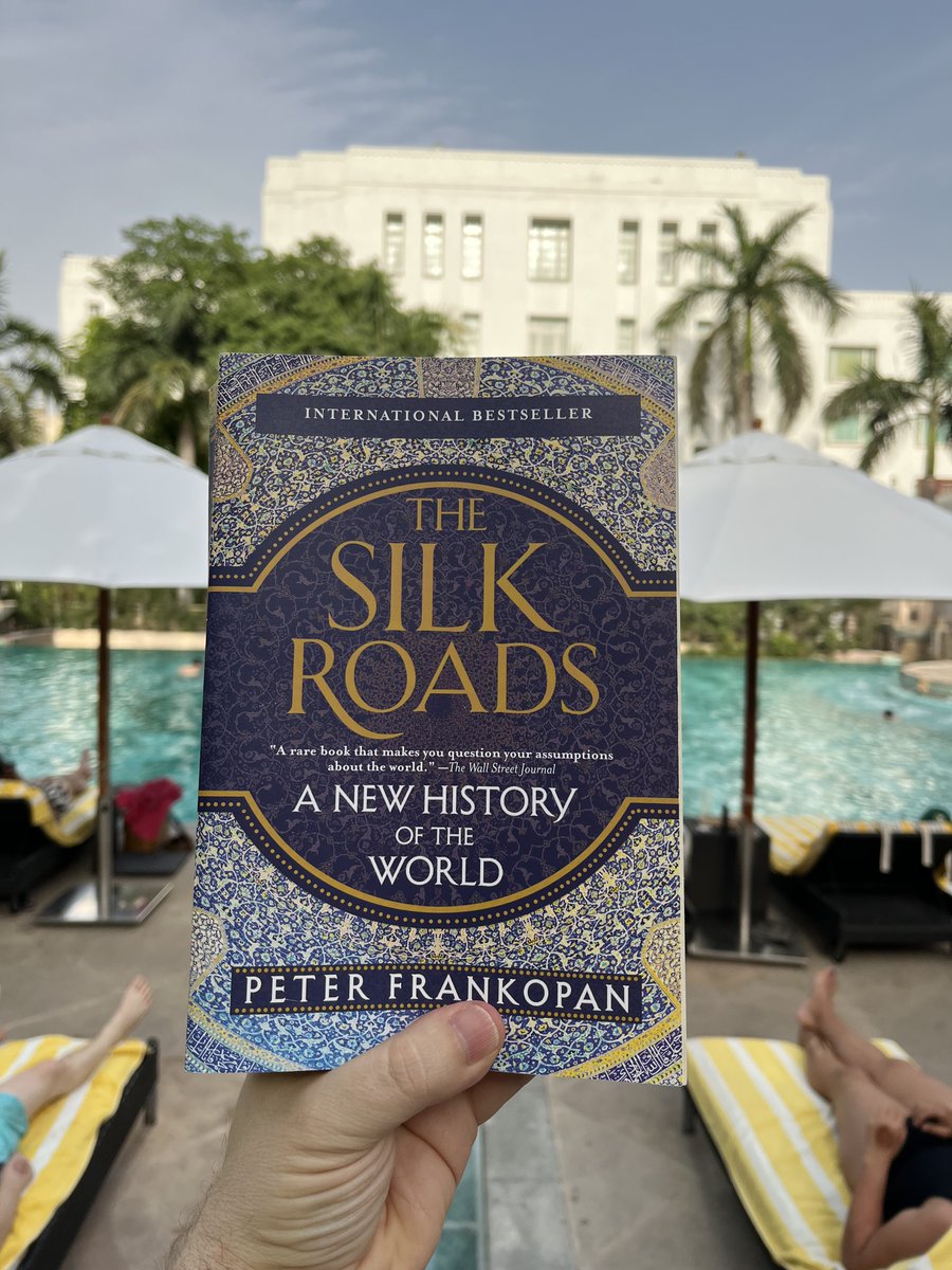 William F. Wechsler (@willwechsler) on Twitter photo The Silk Roads by <a href="/peterfrankopan/">Peter Frankopan</a> is a sweeping examination of the heart of the Eurasian landmass that has long connected the civilizations on its fringes. The powers of any era have sought to dominate this center of gravity and thus global trade and resources. Worth a read. The Silk Roads by <a href="/peterfrankopan/">Peter Frankopan</a> is a sweeping examination of the heart of the Eurasian landmass that has long connected the civilizations on its fringes. The powers of any era have sought to dominate this center of gravity and thus global trade and resources. Worth a read.