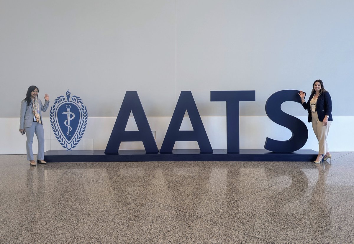 TSOG_ClinTrials's tweet image. So long #AATS2025! It's been one for the books. Thank you to the @AATSHQ for hosting an amazing weekend. See you next year in Chicago 👋✈️