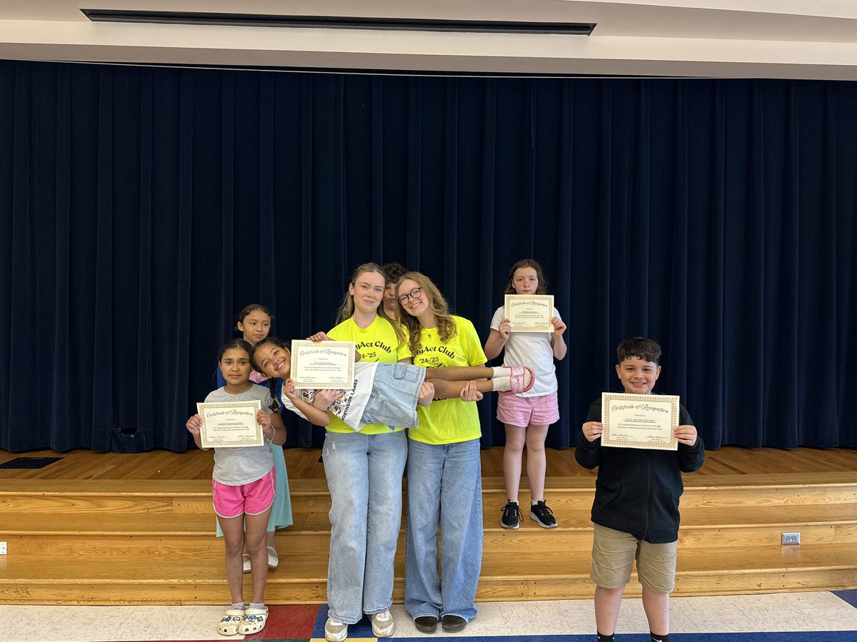 Celebrating JKES EarlyAct at their end of year ceremony 🎉
