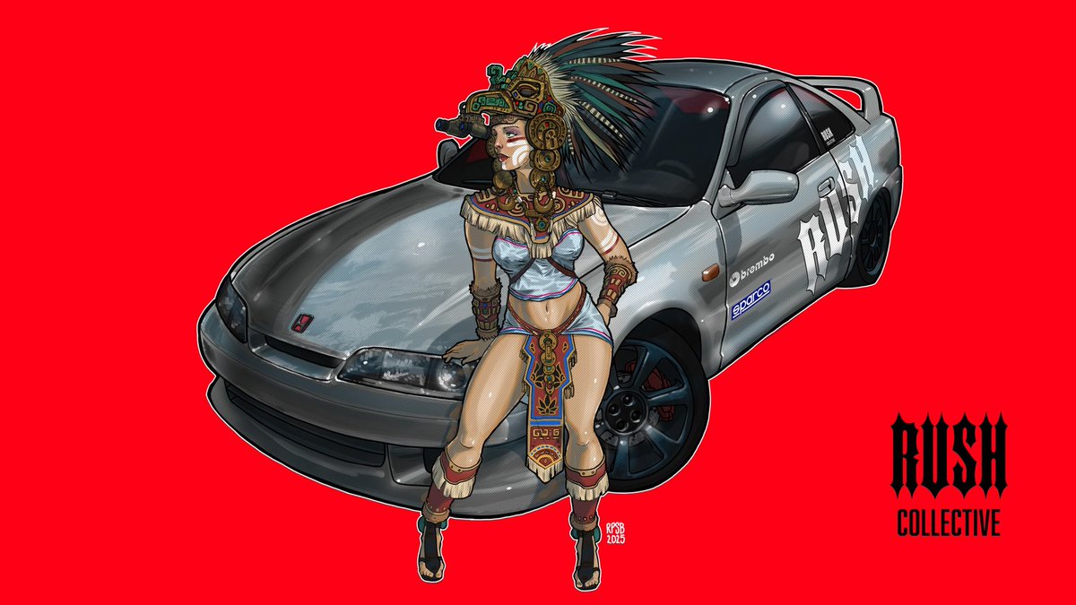 _krnomtik_'s tweet image. Commission work for @l0n3.wlf via instgram.
Sketchbook PRO
#digitalart #illustration #aztec #integra #typeR