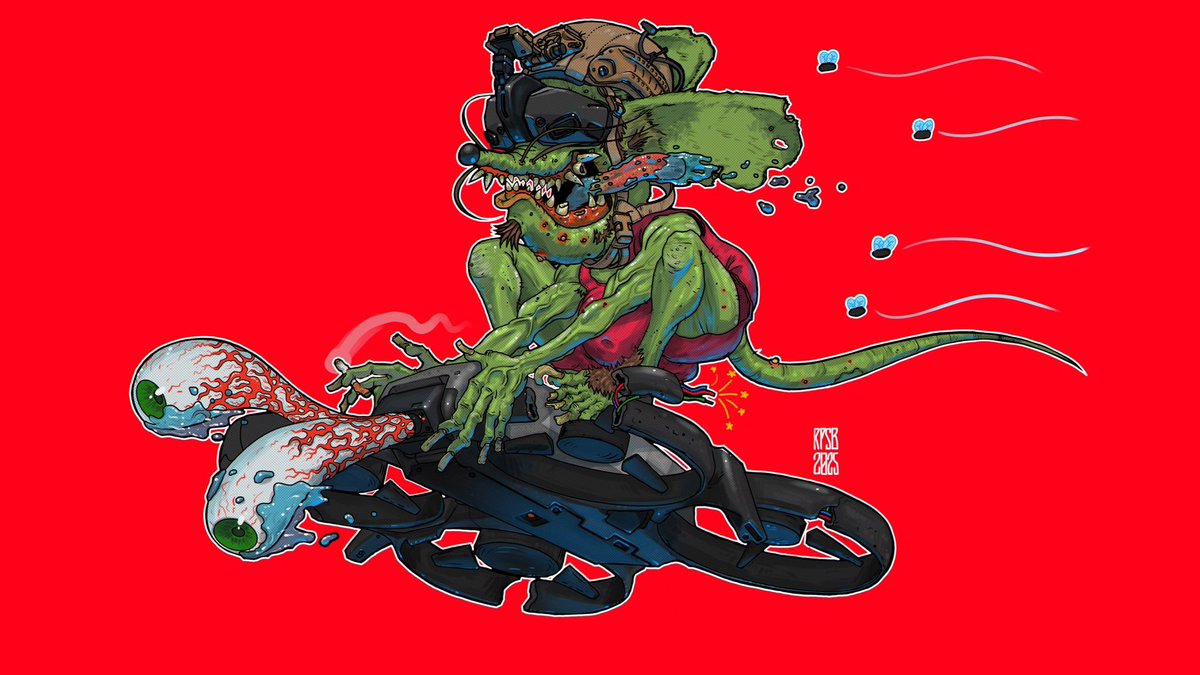_krnomtik_'s tweet image. Drone Fink
Sketchbook PRO
Photoshop
#digitalart #illustration #ratfink #dronewarfare