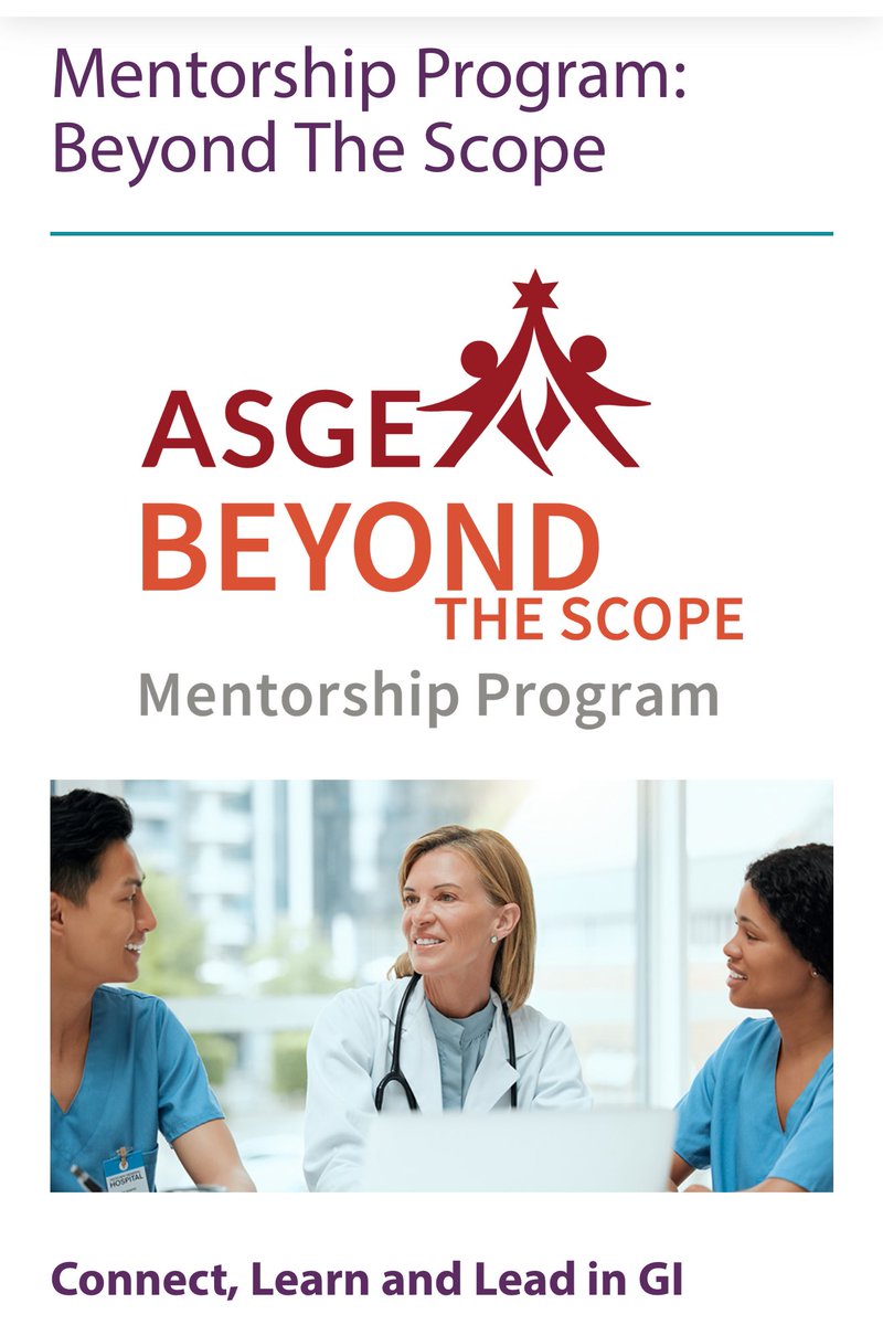 Danny Issa, MD (@dannyissamd) on Twitter photo Mentors and mentees of <a href="/ASGEendoscopy/">ASGE GI Endoscopy</a> Beyond the Scope mentorship program, 2025 Cohort: please join our reception tomorrow for a meet & greet
⏱️When? from 7-9 am
📍Where? Marriott Marquis Cardiff/Carlsbad room
#DDW2025 Mentors and mentees of <a href="/ASGEendoscopy/">ASGE GI Endoscopy</a> Beyond the Scope mentorship program, 2025 Cohort: please join our reception tomorrow for a meet & greet
⏱️When? from 7-9 am
📍Where? Marriott Marquis Cardiff/Carlsbad room
#DDW2025