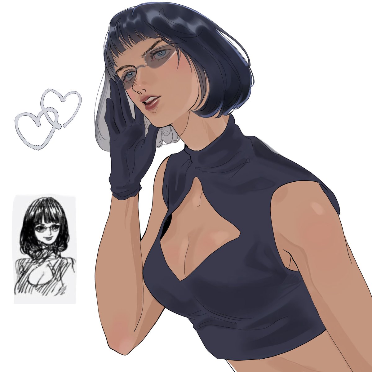 d_vllo's tweet image. Nico Robin warm-up 🌘 #ONEPIECE