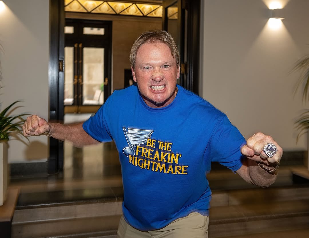 The two best words in sports: GAME 7
 
Let’s freakin’ go BLUES, be the NIGHTMARE tonight in Winnipeg!!