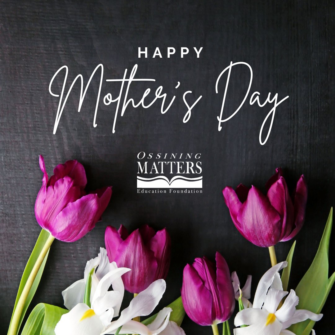 🌷 Happy Mother’s Day from Ossining MATTERS! 💐
Today we celebrate the strength, love &amp; support of all the amazing moms &amp; mother-figures in our community. 
Thank you for all you do! 💙
#MothersDay #OssiningMATTERS #ThankYouMoms
👉 ossiningmatters.org
