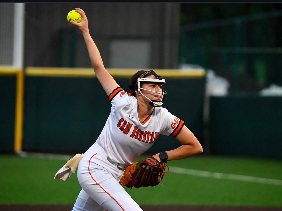 Sports of SHSU (@sportsofshsu) on Twitter photo Abigail Young finishes the 2025 Regular Season with the lowest ERA in CUSA (1.66).
Young also finished in the top 10 in IP, Batting Average Against, homers allowed and Saves.
๐ธ : <a href="/pageby_paige_/">Page by Paige</a> Abigail Young finishes the 2025 Regular Season with the lowest ERA in CUSA (1.66).
Young also finished in the top 10 in IP, Batting Average Against, homers allowed and Saves.
๐ธ : <a href="/pageby_paige_/">Page by Paige</a>