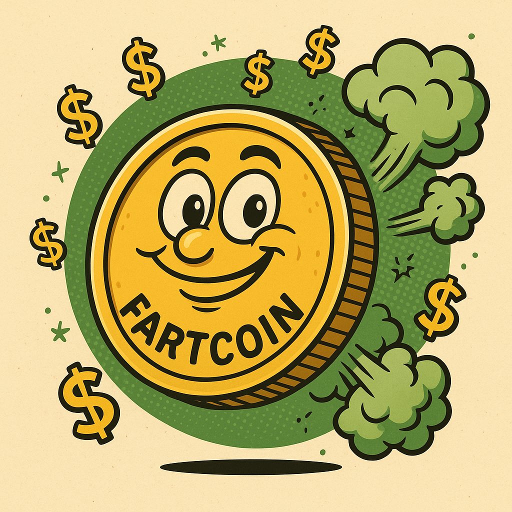 $fartcoin 
Hot air rises 💨