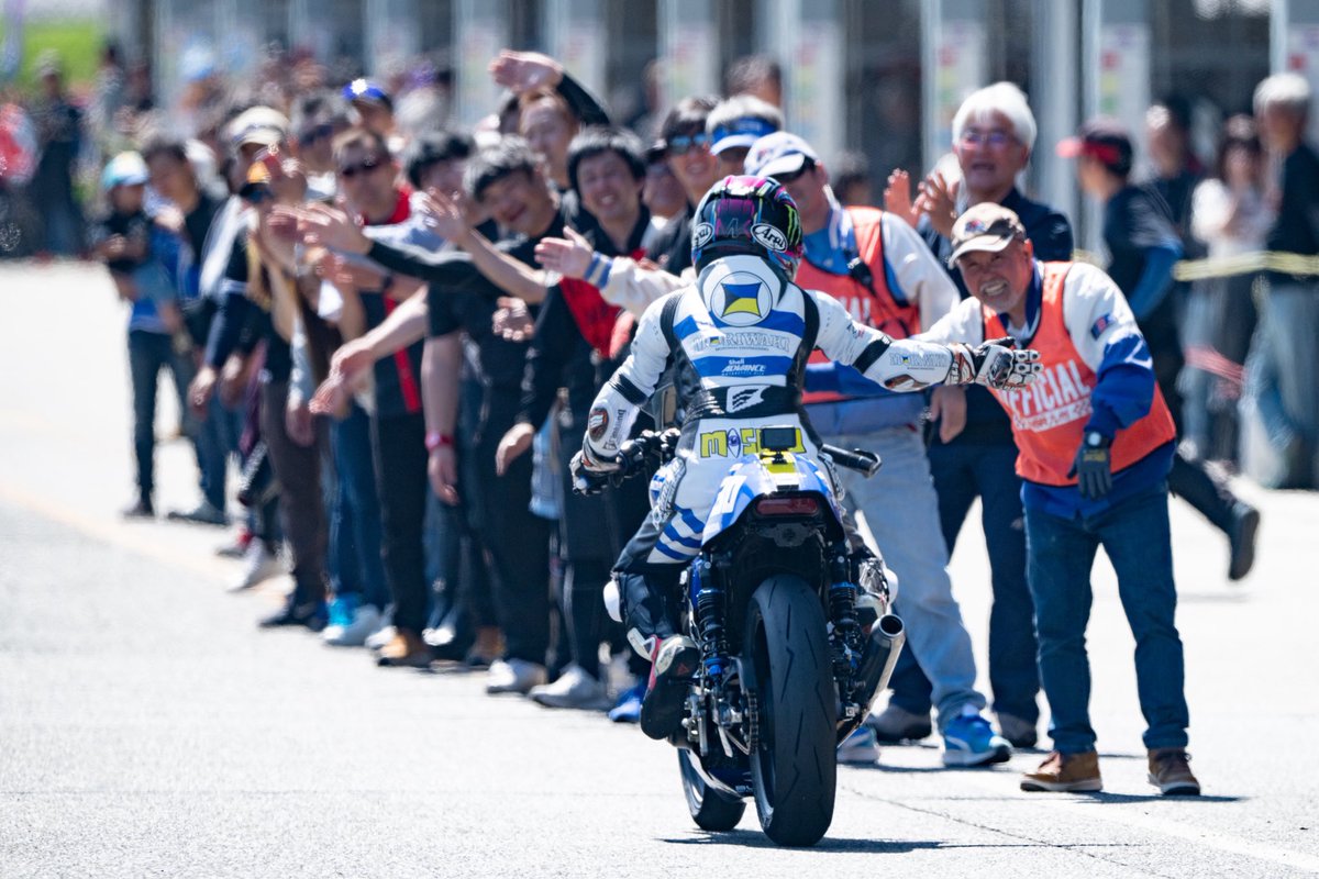 【2025 鉄馬 with βTITANIUM 合戦の日 結果報告】

山口選手＆金子選手がダブルウィンを達成し、見事優勝！

会場で熱い走りを応援してくださった皆様、そしてモリワキブースにお立ち寄りいただいた皆様、ありがとうございました！

今後とも応援よろしくお願いします！

#moriwakiracing
#モリワキ
