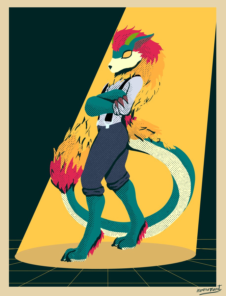 🥭night walk🥭
#Wickerbeast #furry #furryart #furryfandom #poster